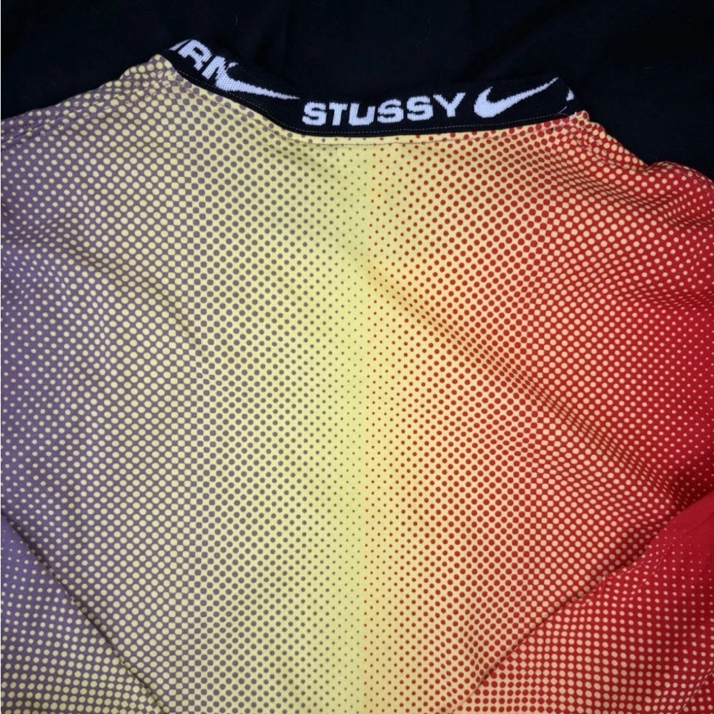 Nike x Stussy NRG Multi L/S Long Sleeve Shirt DO5308-902 Mens Size Medium Rare - Picture 6 of 6